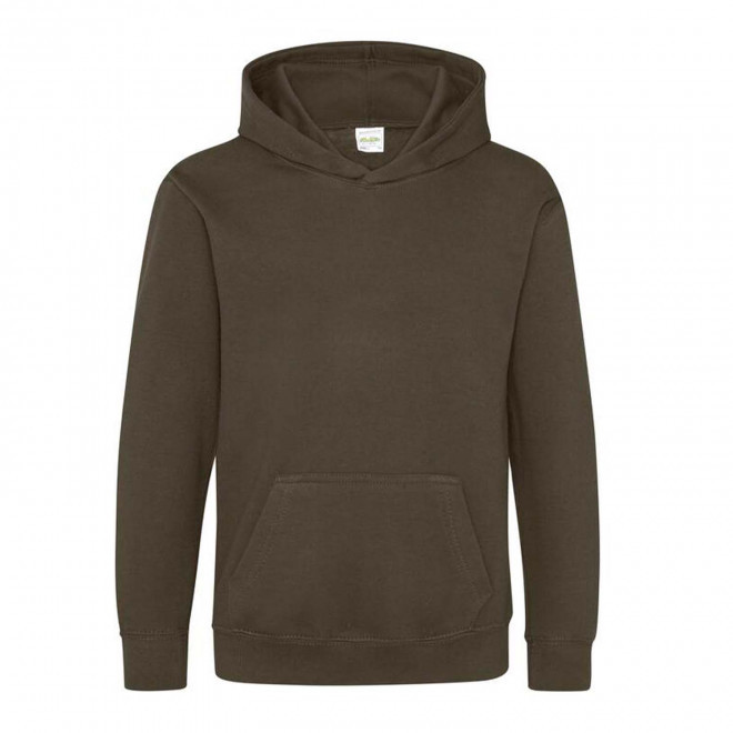 SWEAT-SHIRT PERSONNALISABLE KIDS CAPUCHE 'HOODIE' - marron
