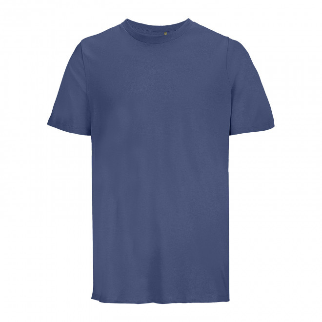 TEE-SHIRTPERSONNALISABLE MIXTE COULEUR 'LEGEND' - denim