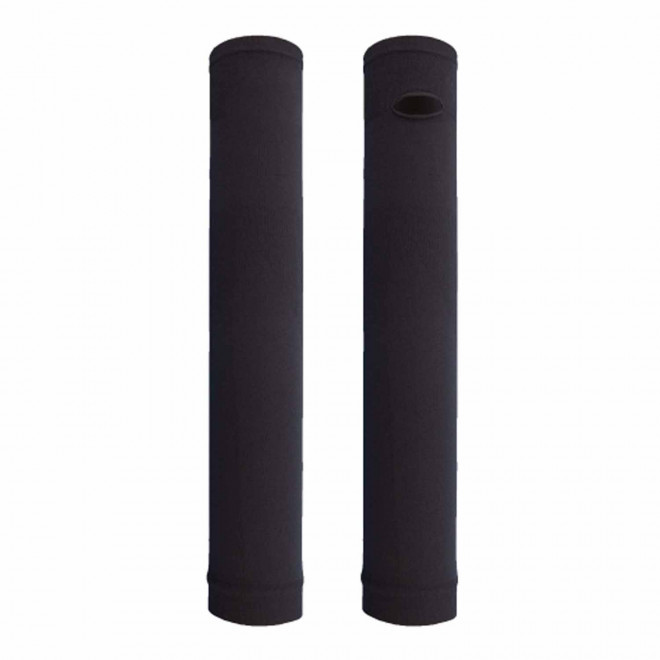 MANCHETTES THERMIQUES PERSONNALISEES 'RUN HEAT BLACK' - noir