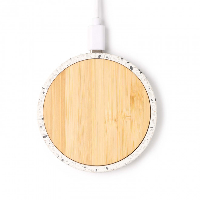 CHARGEUR INDUCTION PERSONNALISE 'TERACHARGE' - bambou