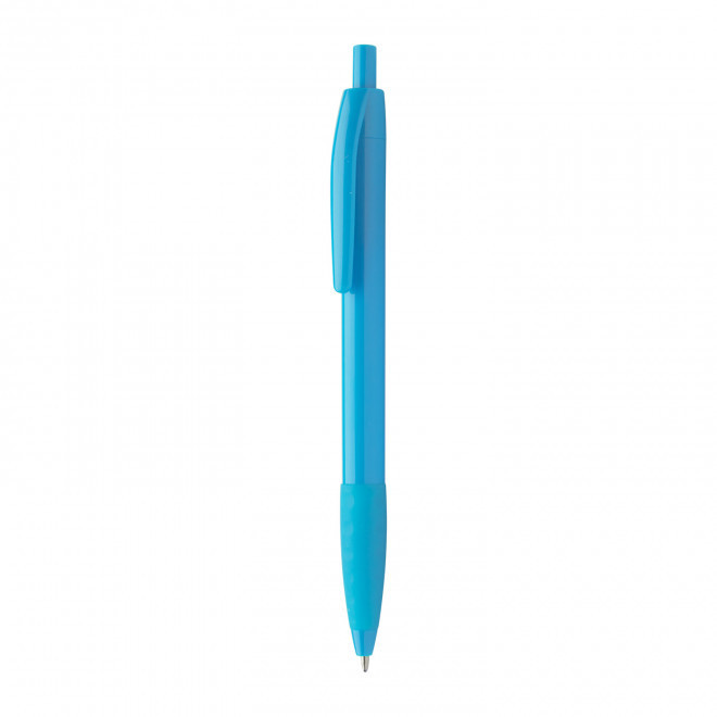 STYLO PERSONNALISABLE 'FIGUEIRA GRIP' - bleu clair
