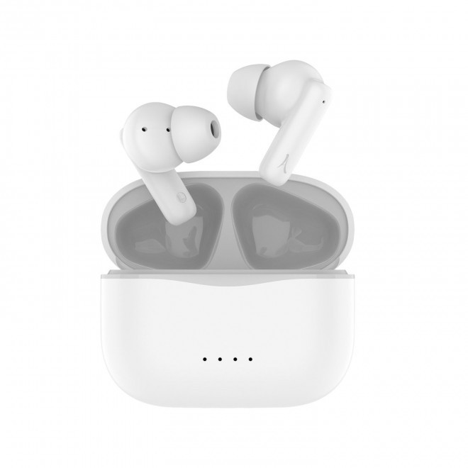 ÉCOUTEURS BLUETOOTH® PERSONNALISÉS AKASHI® 'SOLIN' - blanc