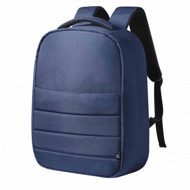 SAC A DOS ANTIVOL PERSONNALISABLE 'NIMU' - bleu marine