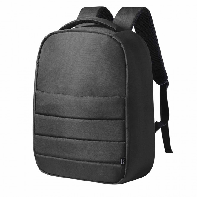 SAC A DOS ANTIVOL PERSONNALISABLE 'NIMU' - noir