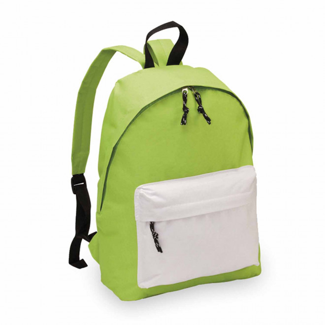SAC A DOS PERSONNALISABLE 'BARRAS BICOUL' - vert/blanc