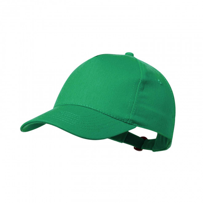 CASQUETTE PERSONNALISABLE 'CALYPSA COTON RECYCLE 5' - vert