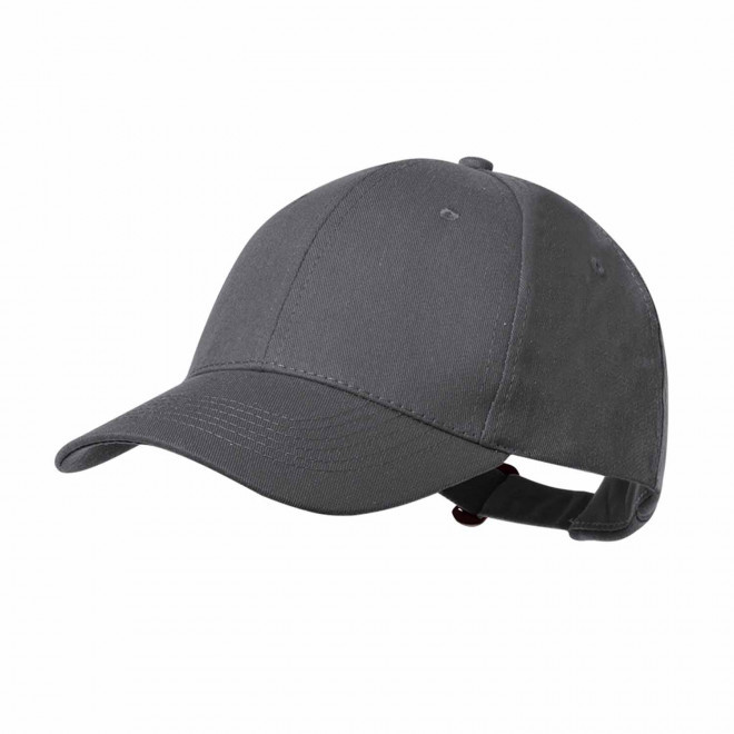 CASQUETTE PERSONNALISABLE 'CALYPSA COTON RECYCLE 6' - gris