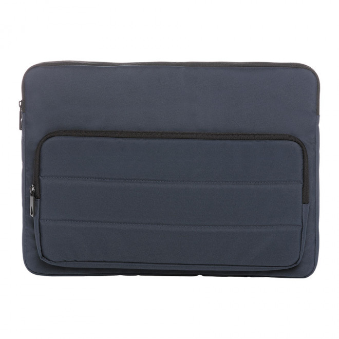 HOUSSE DE PROTECTION PERSONNALISABLE POUR ORDINATEUR 15,6" EN RPET IMPACT 'BEILEN' - bleu
