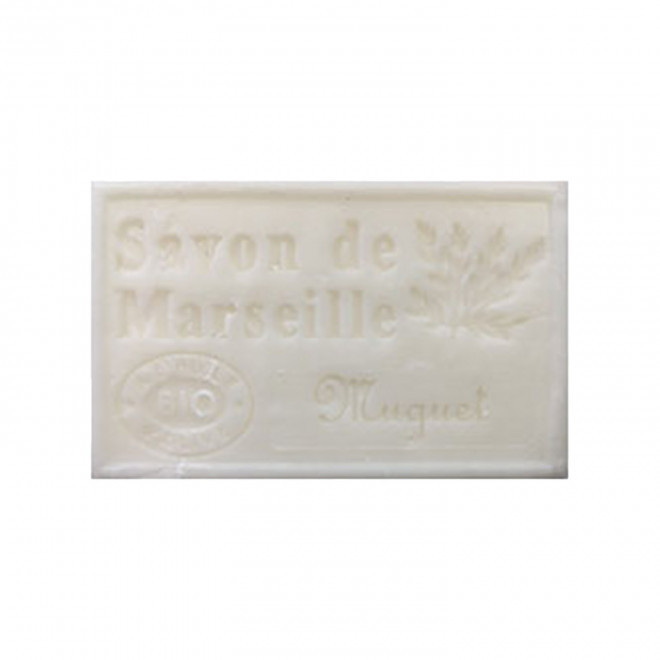 SAVON DE MARSEILLE PERSONNALISE 125GR 'OLIVIA' - muguet