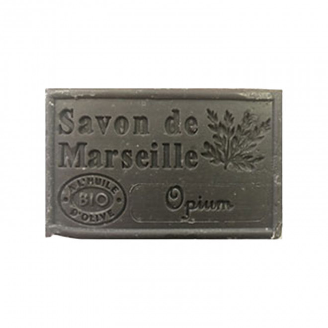 SAVON DE MARSEILLE PERSONNALISE 125GR 'OLIVIA' - opium