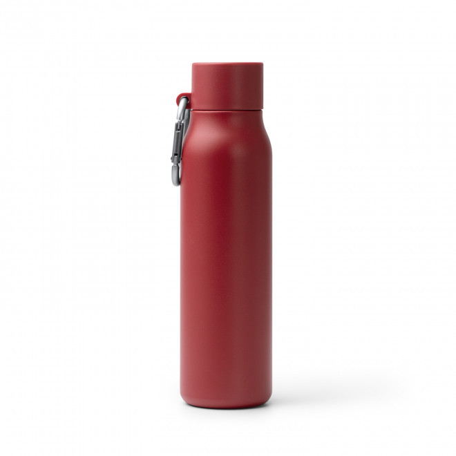 BOUTEILLE ISOTHERME 600ML PERSONNALISABLE 'CASYU COLOR' - rouge