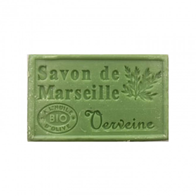 SAVON DE MARSEILLE PERSONNALISE 125GR 'OLIVIA' - verveine