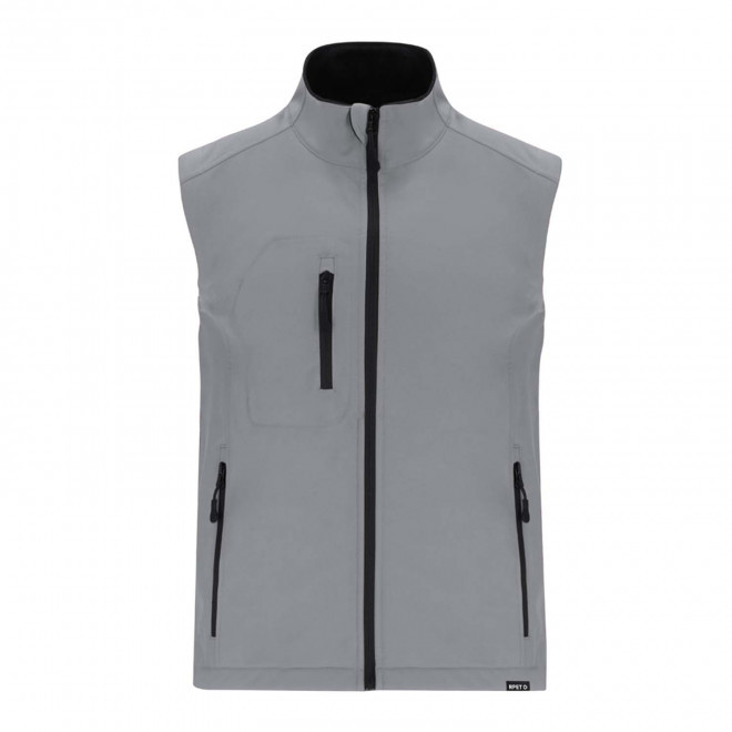 SOFTSHELL RPET PERSONNALISABLE 'SCARLA BW' - gris