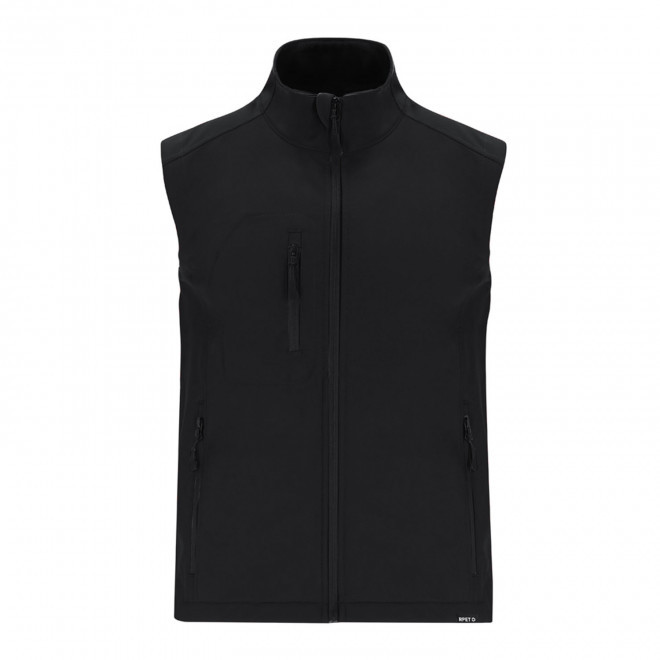 SOFTSHELL RPET PERSONNALISABLE 'SCARLA BW' - noir