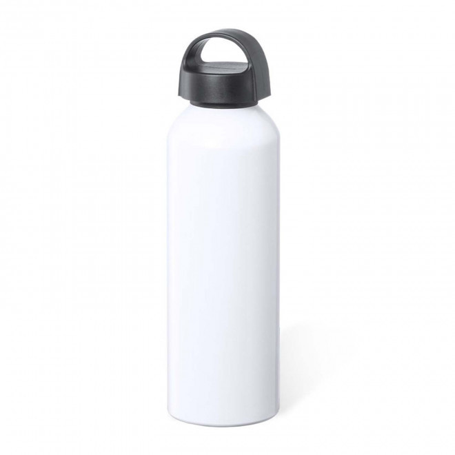GOURDE PERSONNALISABLE ALU 800ML 'STALA' - blanc