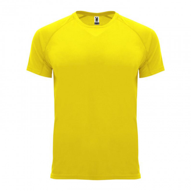 RAPIDE 4J - TEE-SHIRT SPORT PUBLICITAIRE HOMME 'ESPORTO' - jaune
