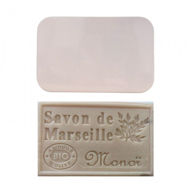 SET PERSONNALISABLE SAVON ET BOITE METAL 'OLIVIA BOITE' - monoi