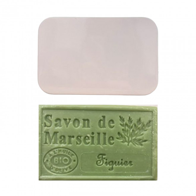 SET PERSONNALISABLE SAVON ET BOITE METAL 'OLIVIA BOITE' - figuier