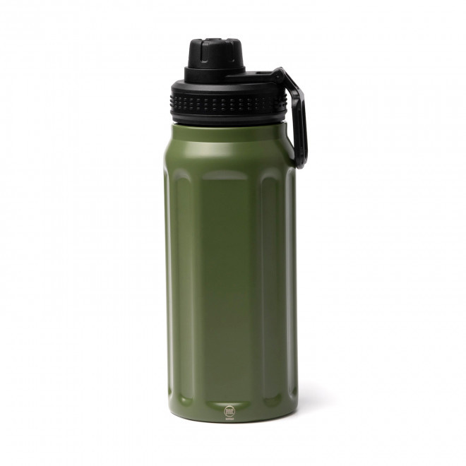 GOURDE SPORT ISOTHERME 540 ML PERSONNALISABLE 'DARU WAVE' - vert