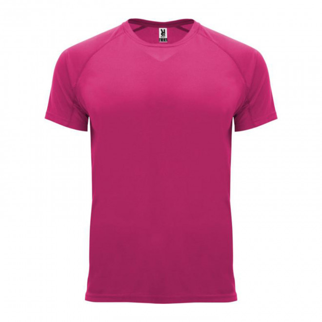 RAPIDE 4J - TEE-SHIRT SPORT PUBLICITAIRE HOMME 'ESPORTO' - rose foncé