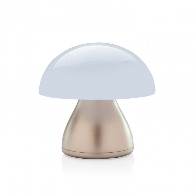 LAMPE DE TABLE RECHARGABLE PERSONNALISABLE 'CHAMPLUM' - bronze
