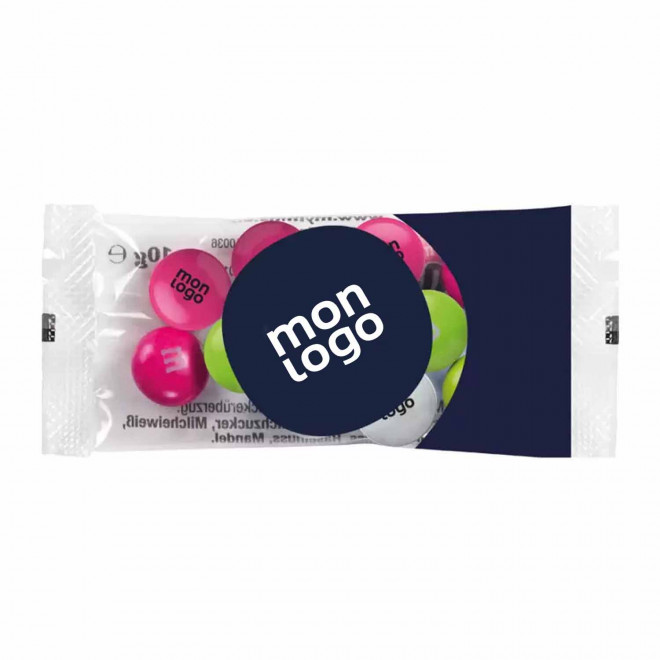 SACHET 10G M&M'S® PERSONNALISABLES - transparent