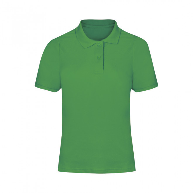 POLO FEMME COULEUR PERSONNALISABLE 'CHARLES' - vert