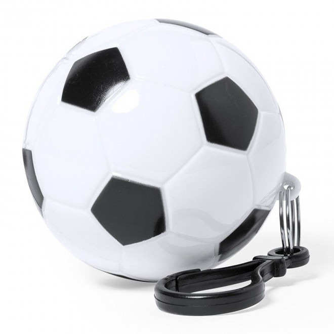 PORTE CLE PONCHO PERSONNALISABLE 'KICKI' - blanc