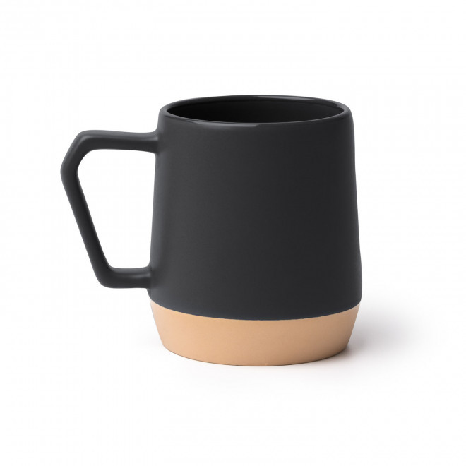 MUG CERAMIQUE 300ML PERSONNALISABLE 'GABLY' - noir