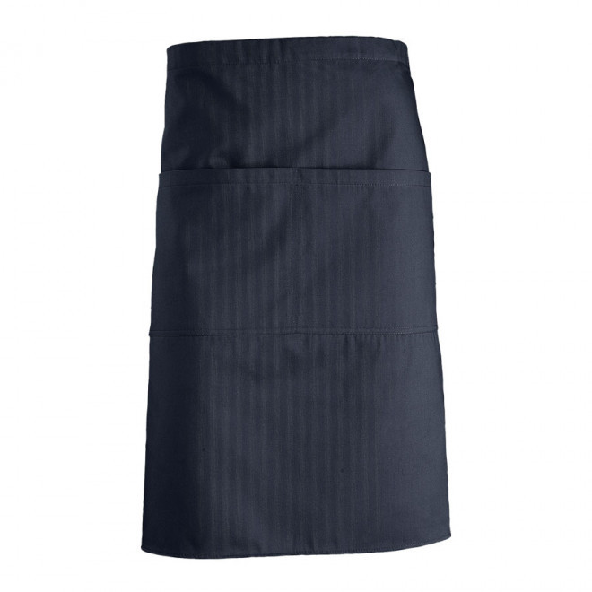 TABLIER PERSONNALISÉ MI-LONG 'GREENWICH' - marine