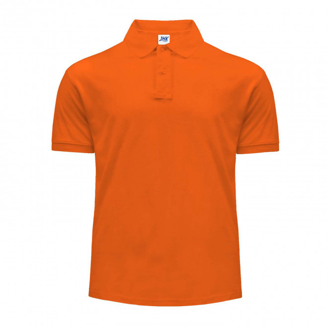 POLO HOMME COULEUR PERSONNALISABLE 210G 'JHK ESSENTIAL' - orange