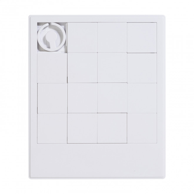 MINI PUZZLE CASSE TETE PERSONNALISABLE 'GUS RECYCLE XXL' - blanc
