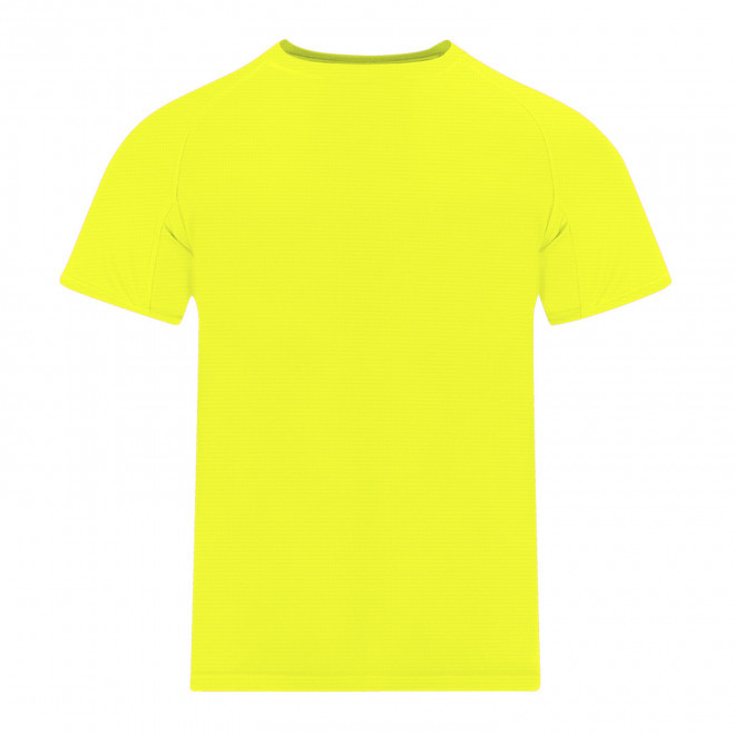 TEE-SHIRT PERSONNALISABLE DE SPORT HOMME 'TAGODA 2.0' - jaune fluo
