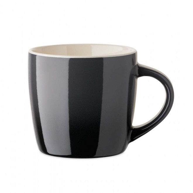 MUG CERAMIQUE 300ML PERSONNALISABLE 'LACROSE' - gris