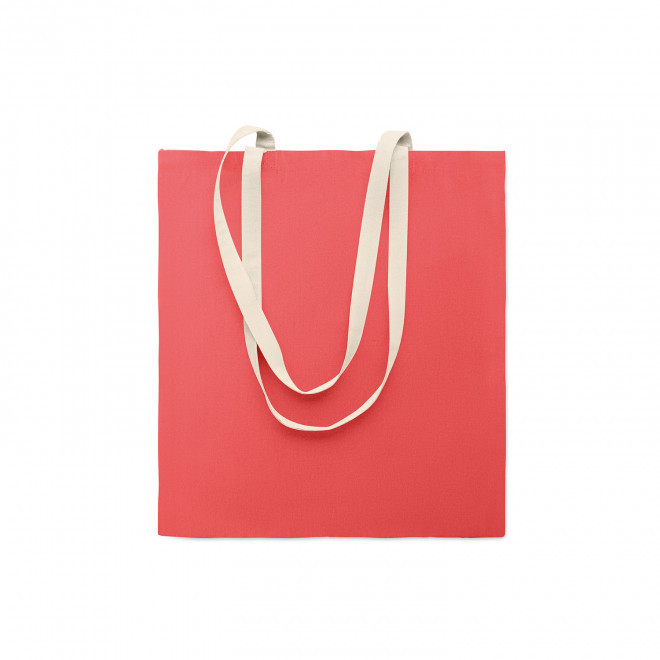 TOTE BAG PUBLICITAIRE BI COULEUR 140 GR 'AURIANOS' - rose fuchsia