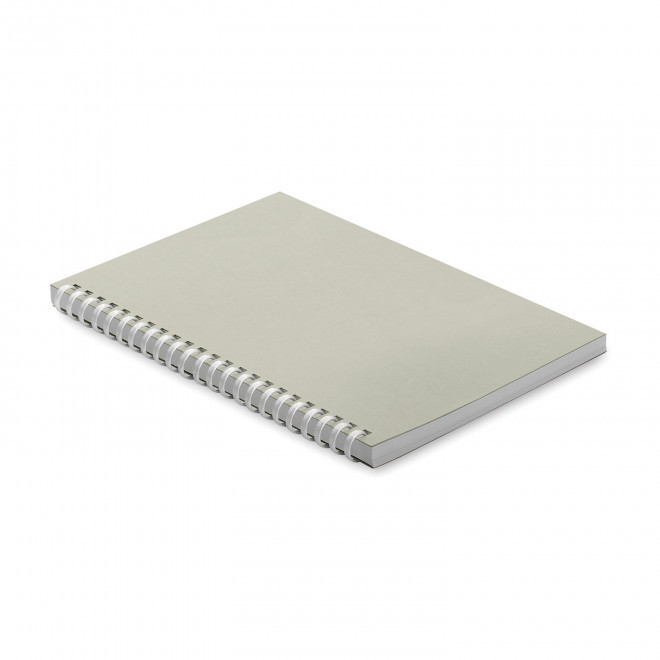 CARNET A5 SPIRALES PERSONNALISABLE 'GIRARDINHO' - gris