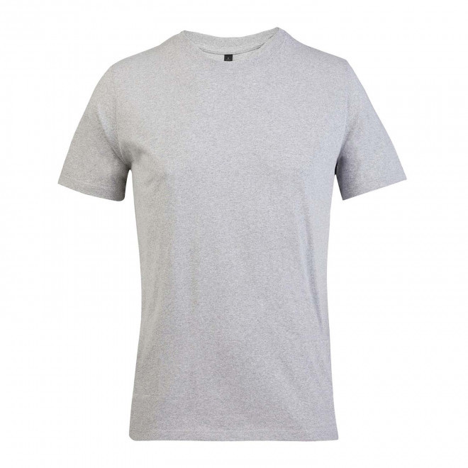 TEE-SHIRT MIXTE COULEUR PERSONALISE 'EXPLORER' - gris chiné