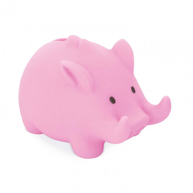 TIRELIRE SANGLIER PERSONNALISABLE 'SANGLIO' - rose