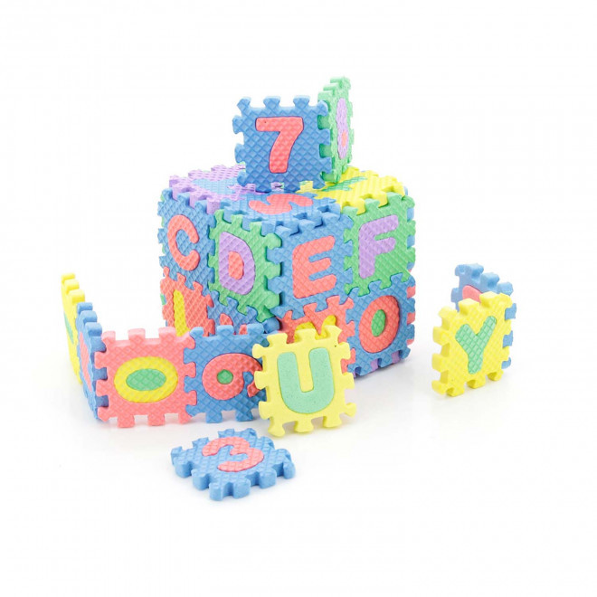 PUZZLE MOUSSE 'EVANI' - multicolore