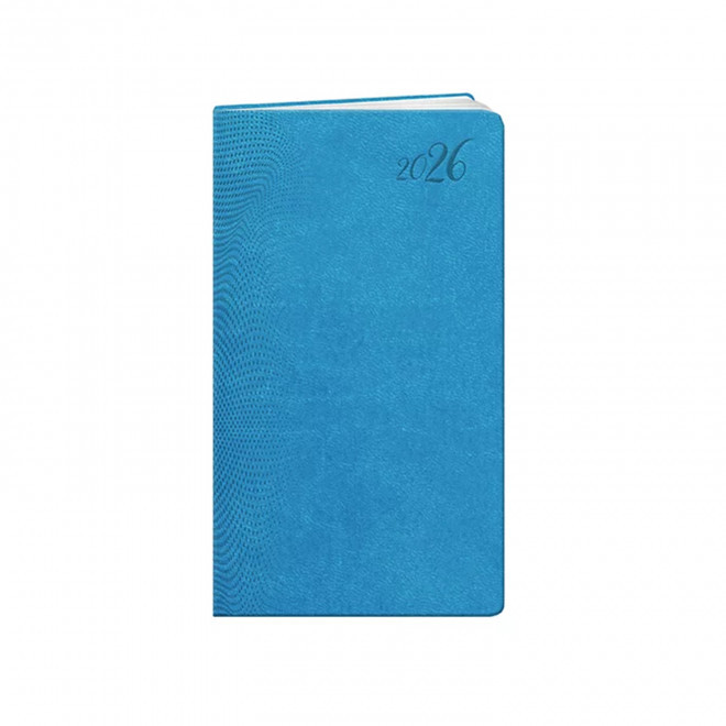 AGENDA PERSONNALISÉ 2026 PERSONNALISABLE 'PHARO' - bleu clair