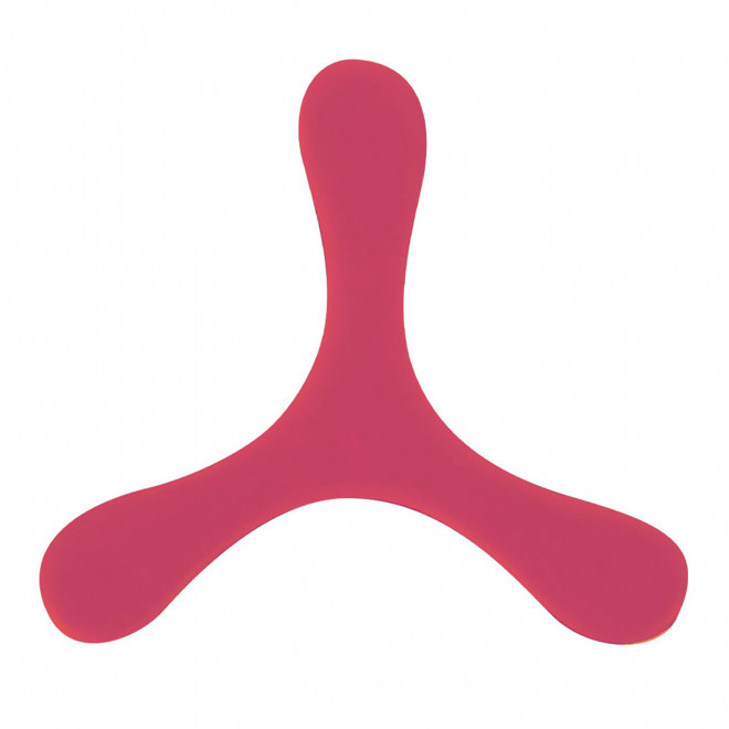 FRISBEE BOOMERANG PERSONNALISABLE 'BORI' - rouge