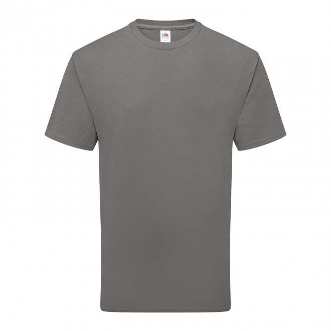 TEE-SHIRT PERSONNALISABLE MIXTE COULEUR BIO 'HARBRO' - gris