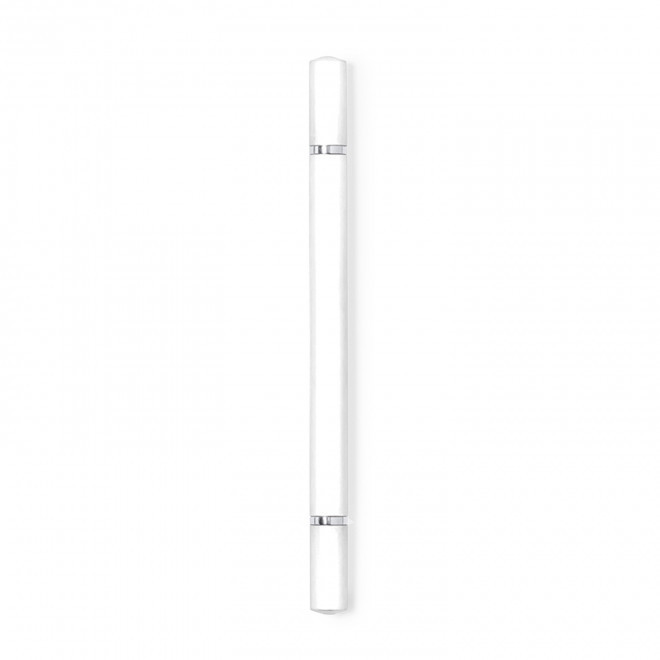 STYLO ETERNEL METALLIQUE PERSONNALISABLE 'DOBEL' - blanc
