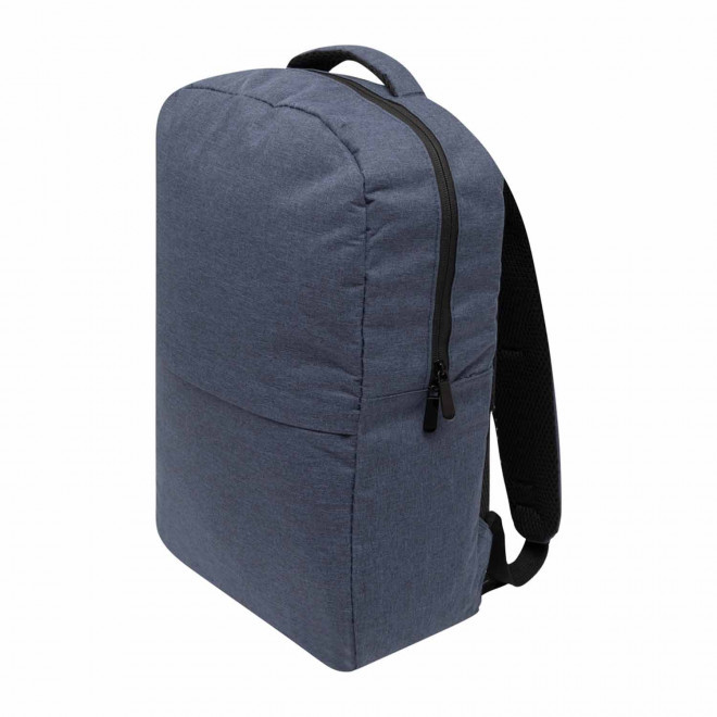 SAC A DOS PERSONNALISABLE POLYESTER 'BUSINI' - bleu