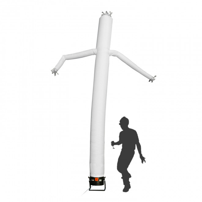 SKYDANCER PERSONNALISABLE 1 PIED 2 BRAS 'FAYOLO' - 4 mètres