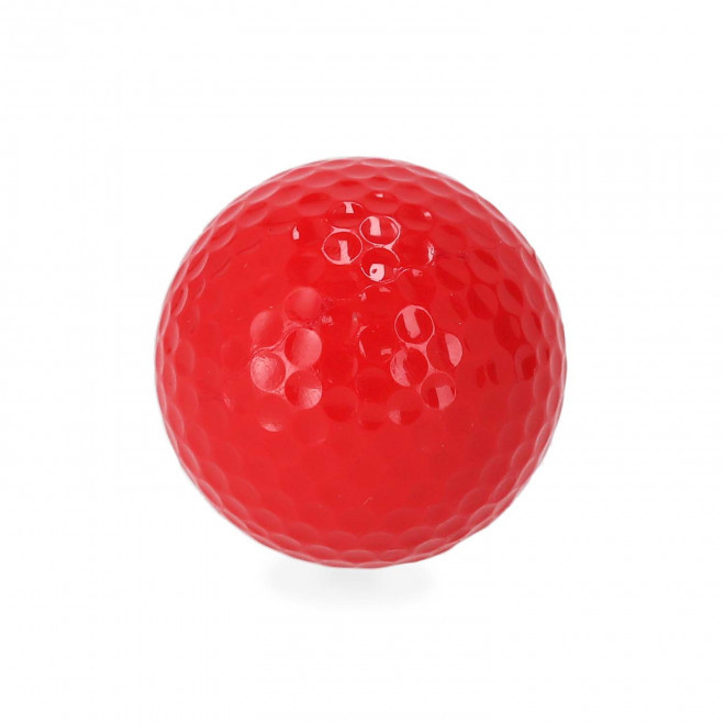 BALLE DE GOLF PERSONNALISABLE 'NOBALL' - rouge