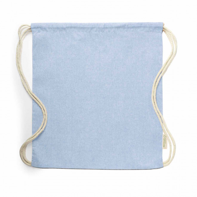 SAC A DOS RECYCLE PERSONNALISABLE 120 GR 'IPORA' - bleu clair