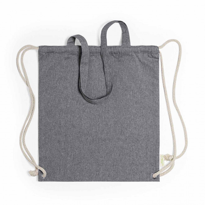 SAC ANSES LONGUES 140 PERSONNALISABLE 'IPORA RECYCLE' - noir