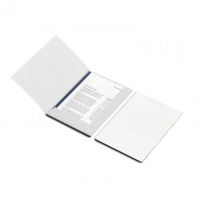 CHEMISE À RABATS PERSONNALISÉE A4 'FLAP' - quadrichromie