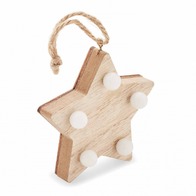 ORNEMENT LUMINEUX PERSONNALISABLE 'FEERI' - étoile